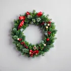 Festive Holiday Wreath