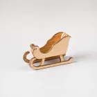 Wooden Sleigh Decoration
