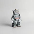 Wind-Up Toy Robot