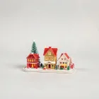 Mini Christmas Village Set