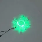 Glowing LED Snowflakes