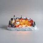Illuminated Christmas Village