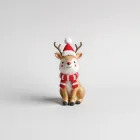 Whimsical Christmas Animal Figurines