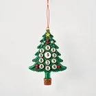 Christmas Countdown Tree Ornament