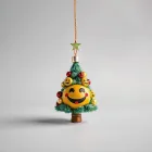 Christmas Tree Emoji Ornaments