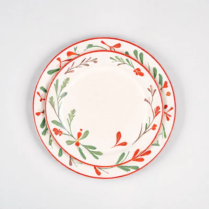 Festive Dinner Plates Set