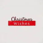 Christmas Wishes Sign