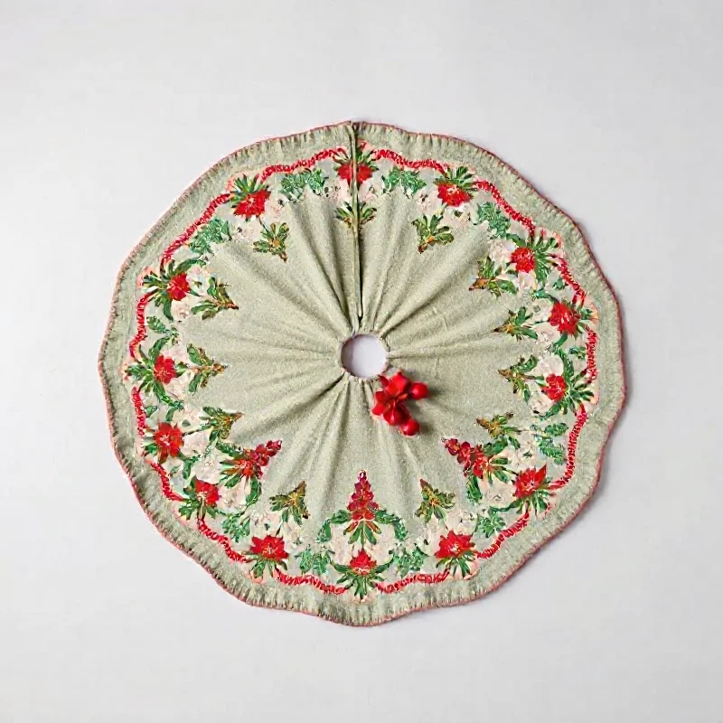 Vintage Christmas Tree Skirt