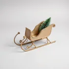 Christmas Sled Decoration
