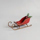 Vintage Christmas Sled Decoration