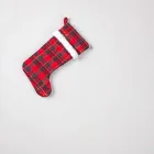Christmas Stocking - Red Plaid