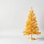 Elegant Gold Tinsel Tree