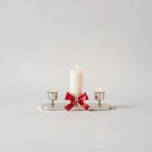 Christmas Candle Holders Set
